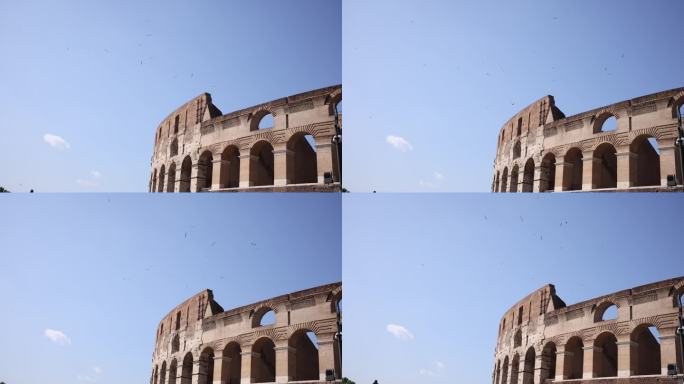 罗马圆形大剧场意大利标志性建筑古建筑古遗