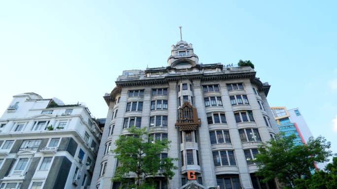 广州老街南方大厦历史景观欧式建筑