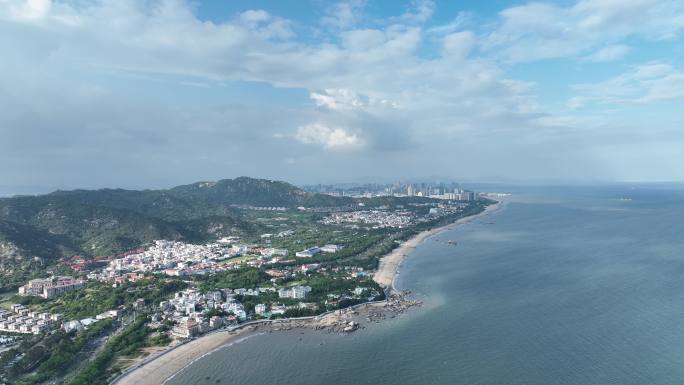 厦门黄厝塔头金沙湾海岸线航拍环岛南路风光