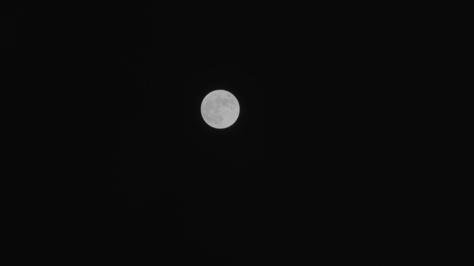 实拍月亮  中秋月圆