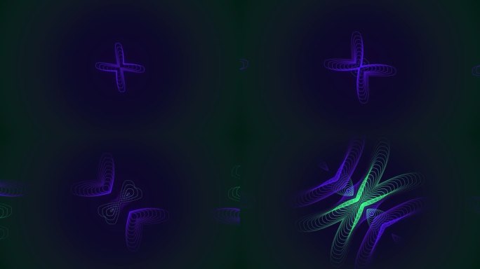 绚丽唯美万花筒视觉特效动态4KAE工程