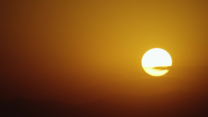 电影机 城市日落太阳延时大气宣传片广告