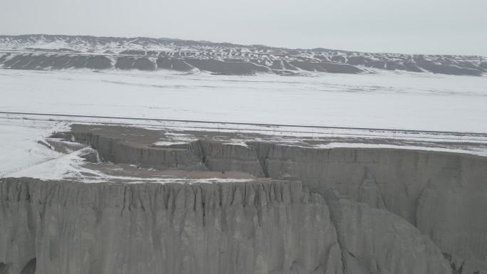 新疆安集海大峡谷 大峡谷 冬天大峡谷