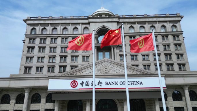 中国银行旗帜