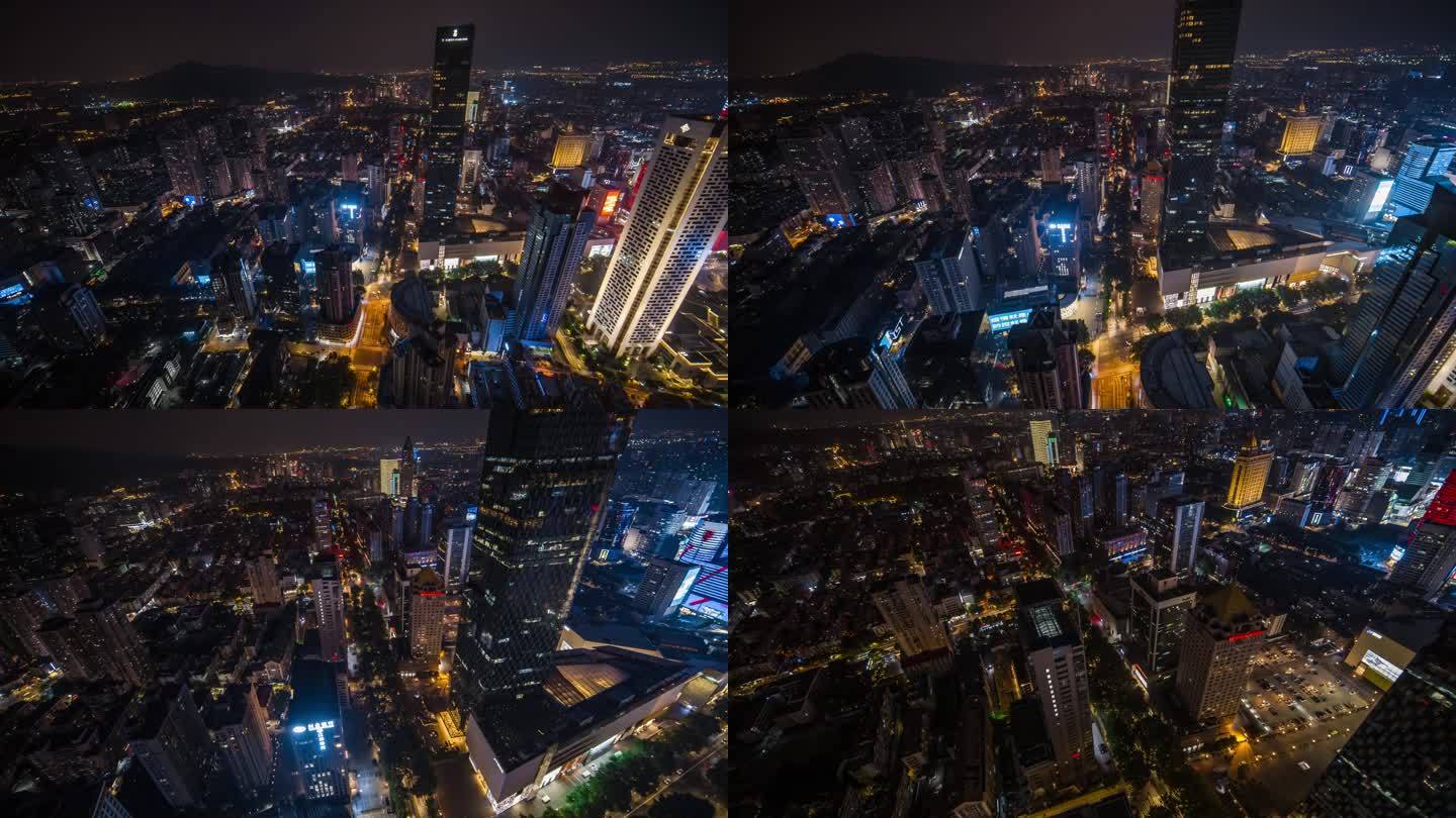 南京 新街口 商圈 夜景