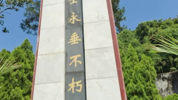 小学生向纪念碑敬礼爱国教育基地公祭日献花