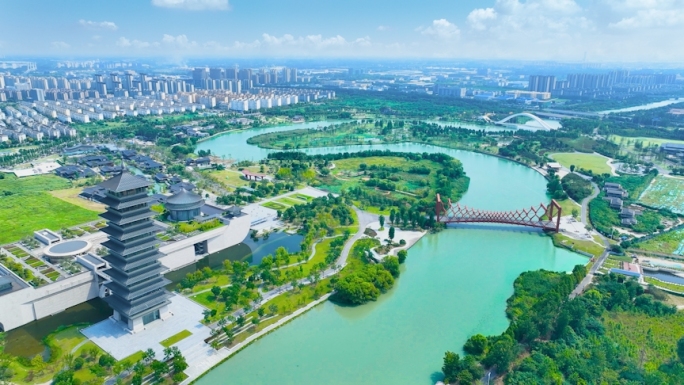 扬州三湾古运河中国大运河博物馆