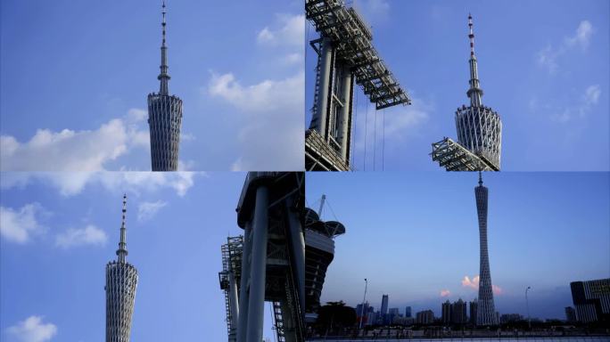 2023广州电视塔延时合集