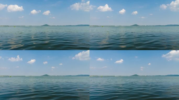 武汉东湖风景区夏季自然风光