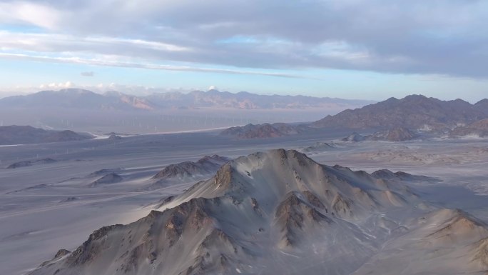 海西冷湖黑独山高清视频