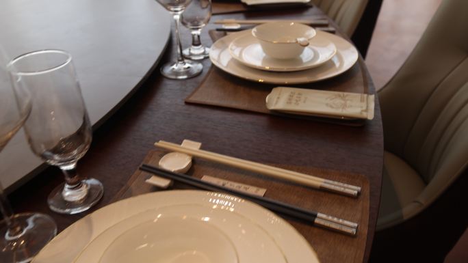 餐具 餐厅 碗筷子 酒店