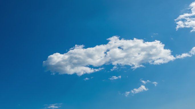 蓝天白云晴空通透天空实拍天空