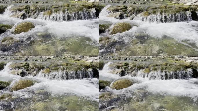 高端流水素材