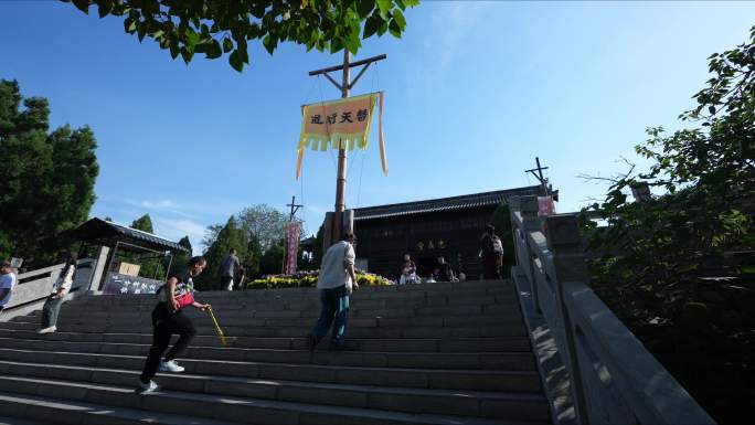 梁山景区延时