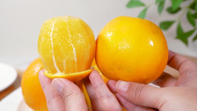 新鲜水果橙子