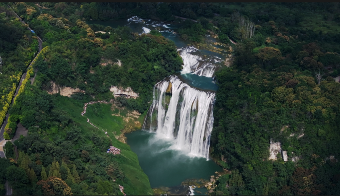 贵州黄果树瀑布 游贵州 瀑布 陡坡塘瀑布