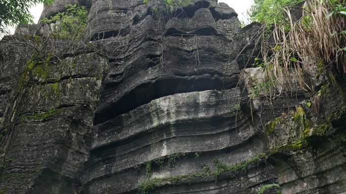 奥陶纪湖北恩施4A梭布垭石林奇特景区