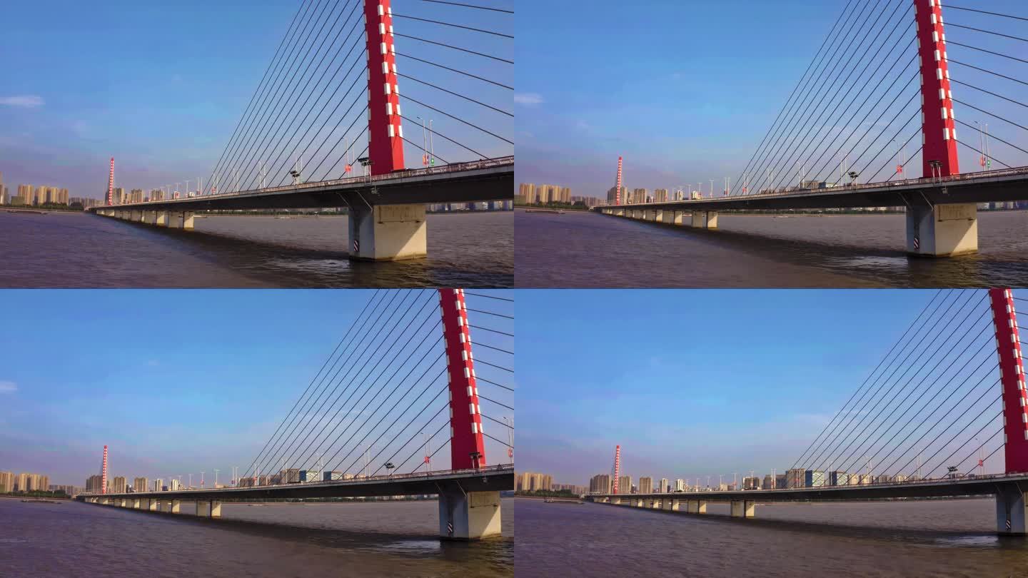 杭州 钱江 大桥 航拍