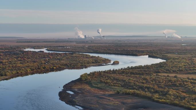 海拉尔河 一棵松