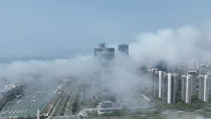 平流雾延时摄影