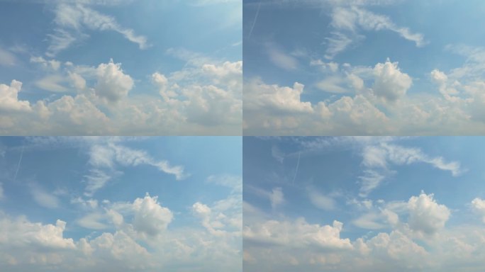 武汉的天空积云风光