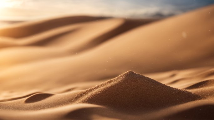 沙漠沙堆沙砾背景15