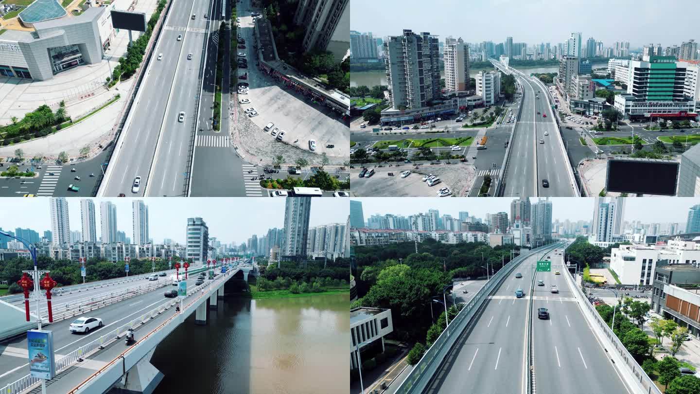 2023最新赣州大桥公路航拍合集