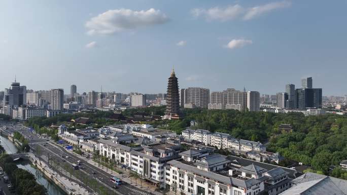 常州红梅公园天宁禅寺