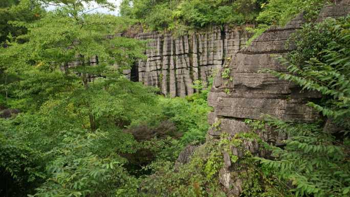 奥陶纪湖北恩施4A梭布垭石林奇特景区