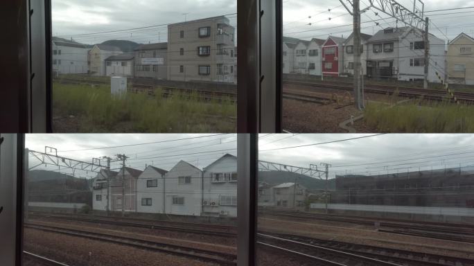 搭乘日本JR列车轨道交通