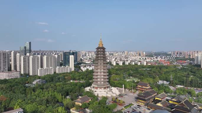 常州红梅公园天宁禅寺