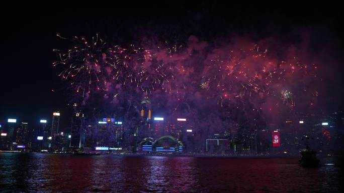 香港烟花相机4k拍摄