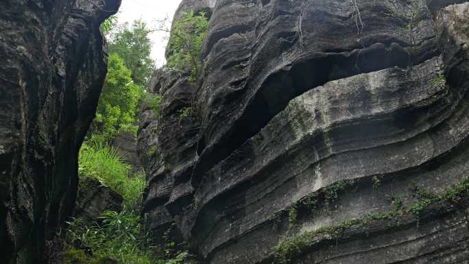 奥陶纪湖北恩施4A梭布垭石林奇特景区