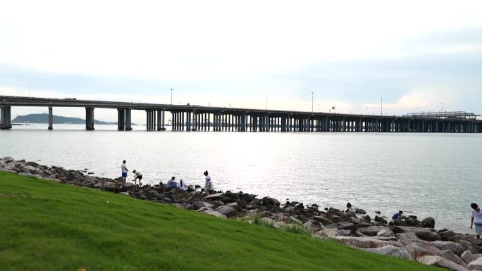 海边海景海钓放松自我休闲生活城市节奏视频