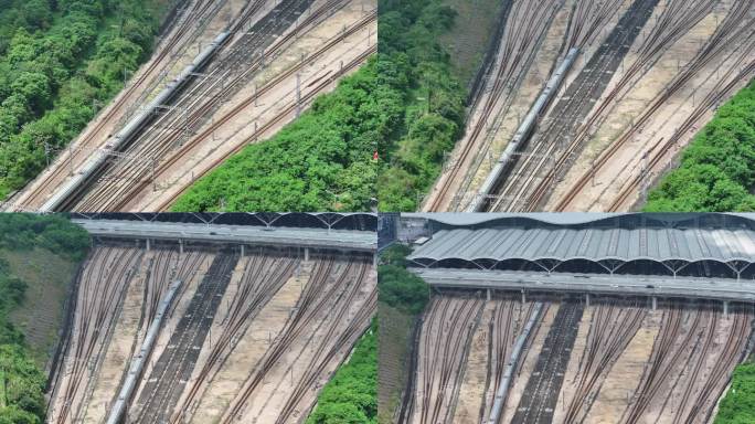 深圳高铁进站到达