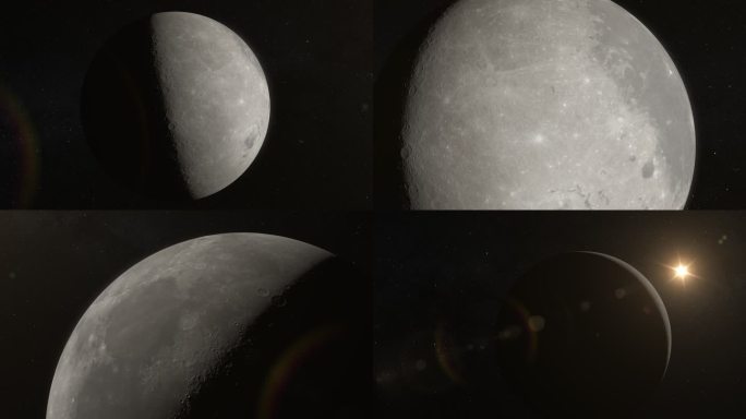 4K月球探测特写