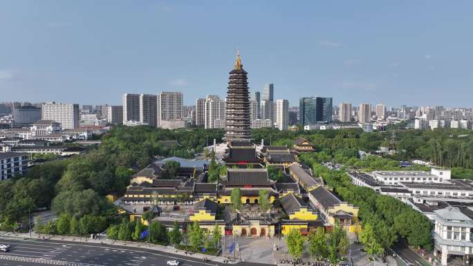 常州红梅公园天宁禅寺