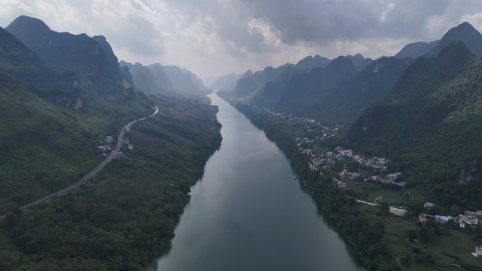 红水河大化段风光