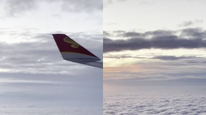 原创天空云层日落晚霞