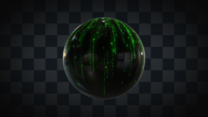 4K-黑客数据流球