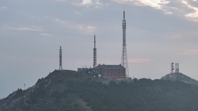 河南郑州新密荥阳巩义伏羲山五指岭航拍