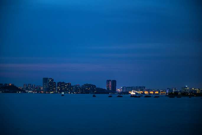 海边傍晚延时 青岛延时 日落延时 黄昏