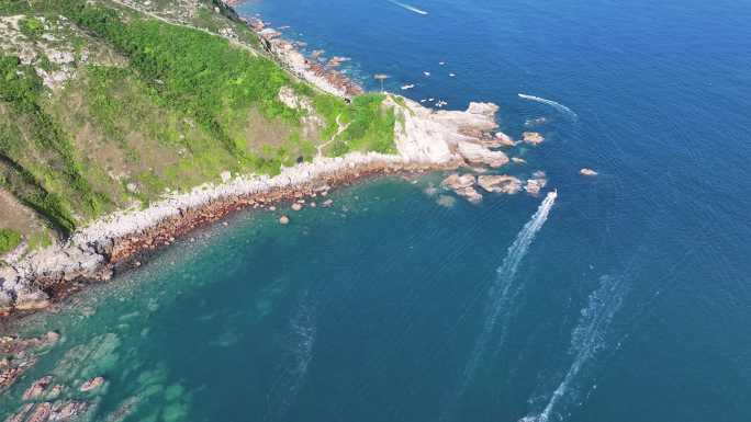 深圳天文台海边航拍