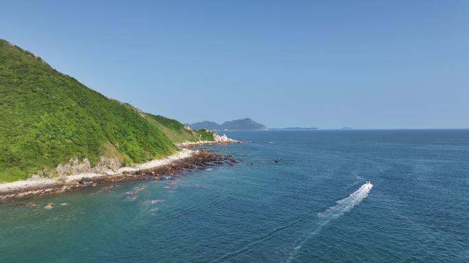 深圳大鹏东西冲海岸线