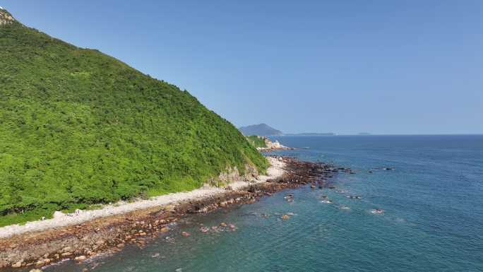 深圳大鹏东西冲海岸线