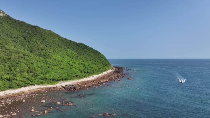 深圳大鹏东西冲海岸线