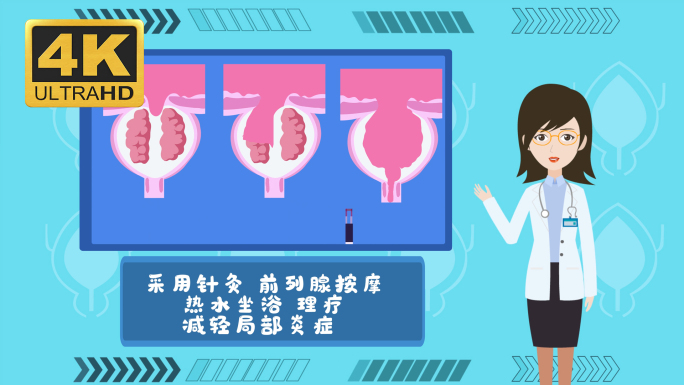 4K原创前列腺炎MG无字幕ae模板