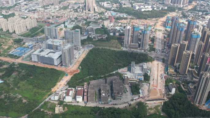 深圳坪地航拍大景