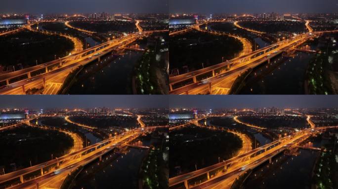 天津快速路高架桥4K