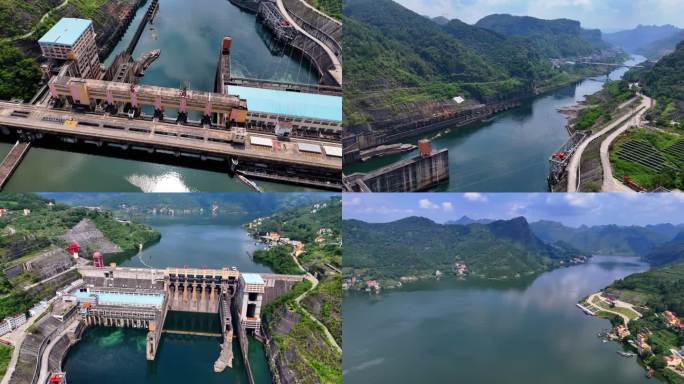 大化岩滩水电站水利工程水力发电